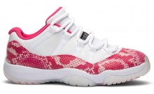 Pink Snake Womens Shoes Jordan Wmns Air Jordan 11 Retro Low GQ0491-667