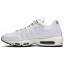 Black White Mens Shoes Nike Air Max 95 AA0776-748