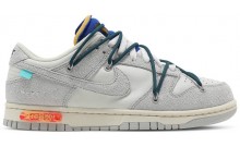 White Womens Shoes Dunk Off-White x Dunk Low AE2475-329