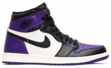 Purple Mens Shoes Jordan 1 Retro High OG AE3528-510