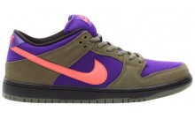 Olive Red Womens Shoes Dunk Low Pro SB AT2602-676