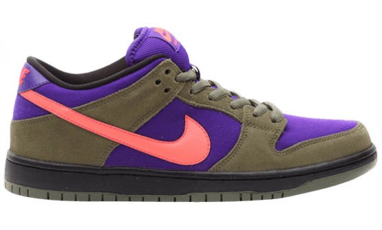 Olive Red Womens Shoes Dunk Low Pro SB AT2602-676