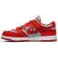 White Red Mens Shoes Dunk Off-White x Dunk Low BI9050-866