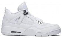 White Mens Shoes Jordan 4 Retro BM5236-448