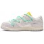 White Womens Shoes Dunk Off-White x Dunk Low BM7408-396
