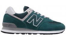 Green Womens Shoes New Balance 574 CP1408-284