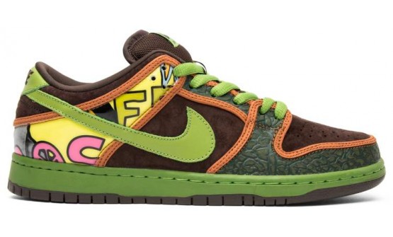 Brown Womens Shoes Dunk SB Dunk Low EO5999-207