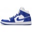 Blue Womens Shoes Jordan 1 Mid FP2790-536