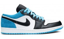 Blue Mens Shoes Jordan 1 Low SE FV3923-824