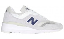White Mens Shoes New Balance 997 Suede GE2195-195