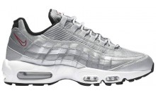 Silver Mens Shoes Nike Air Max 95 QS HK8840-393