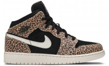 Leopard Womens Shoes Jordan 1 Mid SE GS HO5861-936