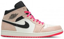 Red Womens Shoes Jordan 1 Mid SE IF5951-604