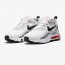 White Red Black Mens Shoes Nike Air Max 270 React IZ0793-695
