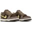 Brown Womens Shoes Dunk Undefeated x Dunk Low SP JO1503-602