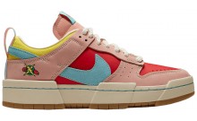 Red Womens Shoes Dunk Wmns Dunk Low Disrupt JO7041-785