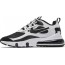 White Black Mens Shoes Nike Air Max 270 React JU7635-331