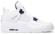 Purple Metal Mens Shoes Jordan 4 Retro KZ0074-201