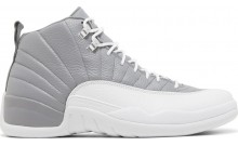 Grey Mens Shoes Jordan 12 Retro LU0991-665