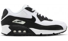 White Black Womens Shoes Nike Wmns Air Max 90 MD6757-067
