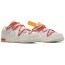 White Womens Shoes Dunk Off-White x Dunk Low MI7106-376
