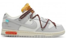 White Mens Shoes Dunk Off-White x Dunk Low ND9526-103