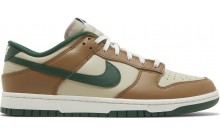 Brown Green Mens Shoes Dunk Low NJ0339-416