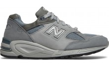 Grey Mens Shoes New Balance WTAPS x 990v2 Made In USA NK9460-169
