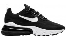 Black White Mens Shoes Nike Wmns Air Max 270 React NU8348-197