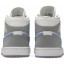 Grey Womens Shoes Jordan Wmns Air Jordan 1 Mid OA0032-303