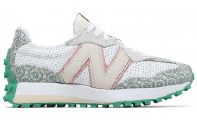 White Green Mens Shoes New Balance Casablanca x 327 OH8623-760