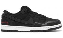 Black Mens Shoes Dunk Wasted Youth x Dunk Low SB OO3413-348