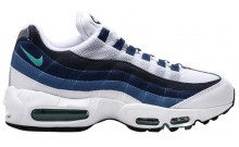 White Blue Mens Shoes Nike Air Max 95 OG PG8218-312