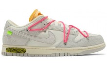 White Womens Shoes Dunk Off-White x Dunk Low PP7331-038