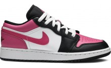 Pink Womens Shoes Jordan 1 Low GS QQ2369-495