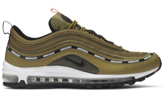 Green Mens Shoes Nike Undefeated x Air Max 97 QU1729-453