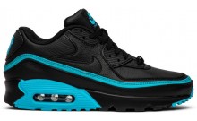 Black Blue Mens Shoes Nike Undefeated x Air Max 90 QZ2329-273