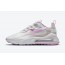 White Light Purple Womens Shoes Nike Air Max 270 React RA4614-614