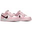 White Womens Shoes Dunk Low GS RM3406-527