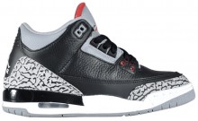 Black Kids Shoes Jordan 3 Retro GS RZ0992-396