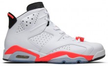 White Red Mens Shoes Jordan 6 Retro SE9284-987