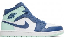 Blue Mint Mens Shoes Jordan 1 Mid SM5004-451