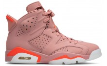 Pink Womens Shoes Jordan Aleali May x Wmns Air Jordan 6 Retro SX3227-625