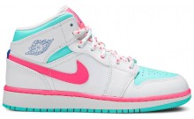 Pink Womens Shoes Jordan 1 Mid TA0575-957