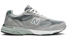 Grey White Mens Shoes New Balance 993 Wide TL7956-095