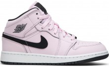 Pink Womens Shoes Jordan 1 Mid GS UF4387-810