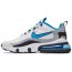 Light Blue Mens Shoes Nike Air Max 270 React UK3134-767