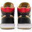 Black Mens Shoes Jordan 1 Mid SE GC UK7286-509