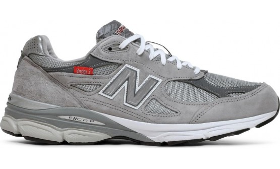 Grey Mens Shoes New Balance 990v3 Made In USA UO7699-758