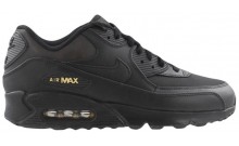 Black Gold Mens Shoes Nike Air Max 90 Premium UX4046-074